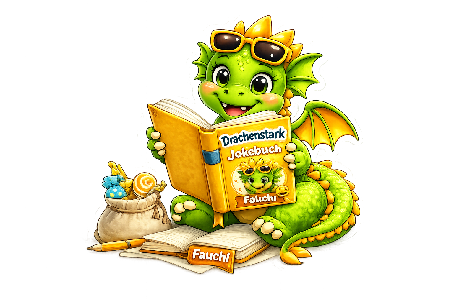 Fauchi lacht drachenstark